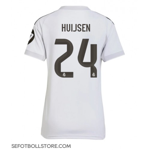 Real Madrid Dean Huijsen #24 Replika Hemmatröja Dam 2025-26 Kortärmad Real Madrid Dean Huijsen #24 Replika Hemmatröja Dam 2025-26 Kortärmad